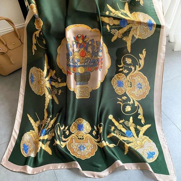 Miss Mindey Long Silky Scarf Beach Scarf - Picture 2 of 3